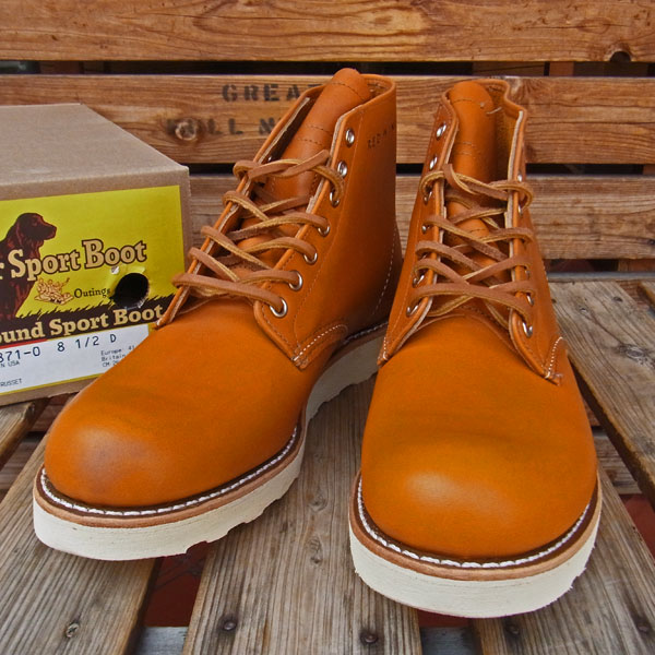 RED WING 9871 6inch CLASSIC ROUND TOE レッドウィング クラシックワーク ラウンドトゥ ブーツ  ゴールドラセットセコイア 9871