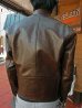 画像2: FULLNELSON ORIGINAL Single type UK LEATHER JACKET オリジナルUKレザーシングルライダース