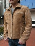 FULLNELSON ORIGINAL SUEDE LEATHER JACKET「MURDOCH」 オリジナルスウェードレザーシングルライダース「マードック」