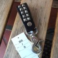 HTC PYRAMID STUDS LEATHER  KEY HOLDER　ピラミッドスタッズレザーキーホルダー