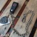 画像2: HTC FLOWER LEATHER BIKER’S WALLET CHAIN フラワーレザーバイカーウォレットチェーン (2)