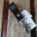 HTC FLOWER LEATHER  KEY HOLDER フラワーレザーキーホルダー