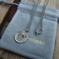 North Works 10￠Brace Point Pendant Star /50cm Chain ノースワークス10セントブラスポイントペンダントスター