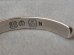 画像3: North Works Stamped 900Silver narrow Cuff Bracelet ノースワークススタンプ900シルバーナロウカフブレスレット (3)