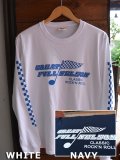 FULLNELSON CHECKER FLAG L/S tee フルネルソンチェッカーフラッグ長袖Tシャツ