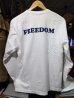 画像4: FULLNELSON×PEANUTS Long Sleeve Tee フルネルソン×ピーナッツ スヌーピー長袖Ｔシャツ FREEDOM