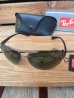 画像1: Ray-Ban レイバン RB3386 ガンメタル/グリーンクラッシック (1)