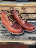 RED WING　Classic Work / 6" Moc-toe ビブラムラグソール 8175