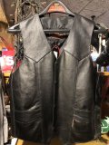 Hot leather バイカーズレザーベスト