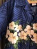 画像6: Made in USA Robert J. Clancey Aloha Shirts コットンアロハシャツ Flower Navy&Black