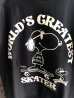 画像2: BUDDY 別注 スヌーピー PEANUTS SNOOPY JOE COOL クルーネックスエット WORLD'S GREATEST SKATER (2)