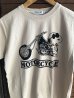 画像9: FULLNELSON×PEANUTS Tee フルネルソン×ピーナッツ スヌーピーTシャツ MOTOR CYCLE