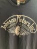 画像2: 別注 Johnson Motors'Inc WING WHELL S/S tee ジョンソンモータース半袖Tシャツ JET BLACK (2)