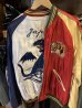 画像1: TAILOR TOYO (テーラー東洋) Mid 1950s Style Acetate Souvenir Jacket “EAGLE” × “BLUE TIGER” (1)