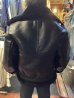 画像2: Vanson B-3 Flying Fortress Crew Jacket Black Mouton (2)