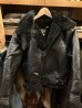画像3: Vanson B-3 Flying Fortress Crew Jacket Black Mouton (3)