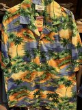 Made in USA PACIFIC LEGEND コットンアロハシャツ Crocodile
