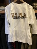 WAREHOUSE & CO. 七分袖フットボールTシャツ U.S.M.A.