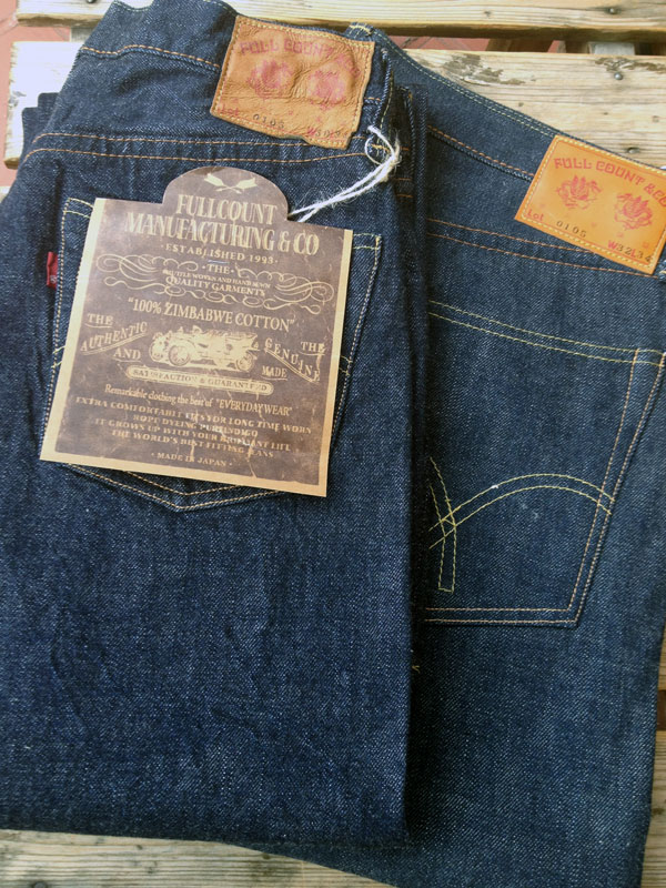 FULLCOUNT フルカウント0105 1953 MODEL（RIGID&ONEWASH ）　INDIGO BLUE