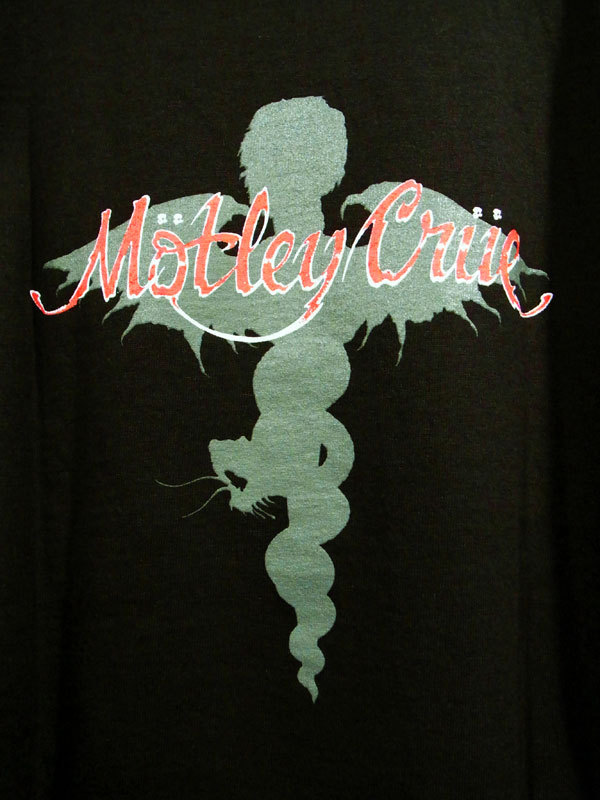 MOTLEY CRUE モトリー・クルー プリントＴシャツ ロックTシャツ バンド