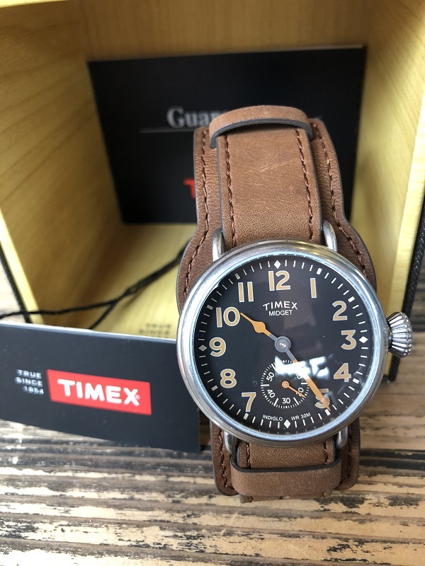 TIMEX REDWINGレザー限定腕時計