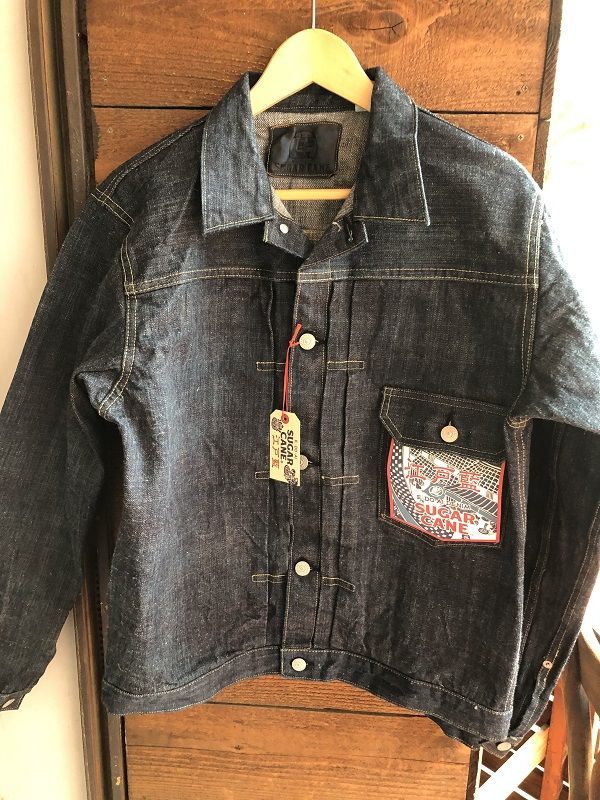 Sugar Cane デニムジャケット 砂糖黍 江戸藍混 14oz Denim Blouse