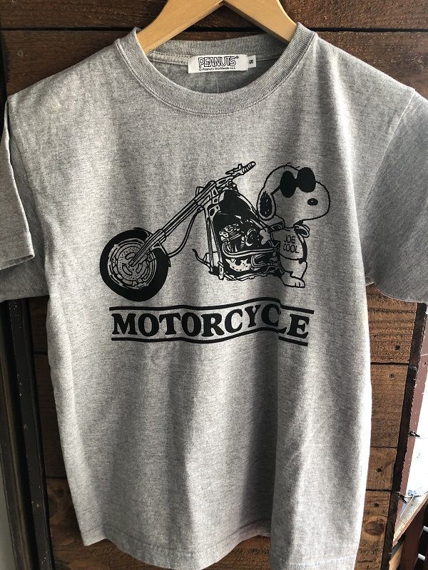 Fullnelson Peanuts Tee フルネルソン ピーナッツ スヌーピーtシャツ Motor Cycle