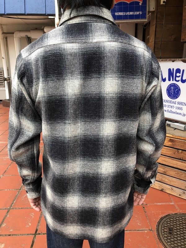 CUSHMAN オンブレーチェック CPOシャツ