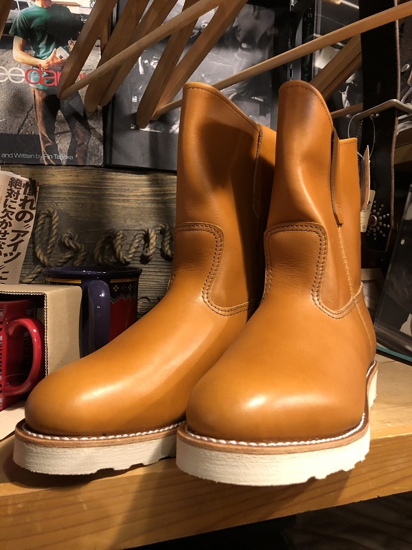 REDWING アイリッシュセッター ペコスブーツ ゴールドラセット