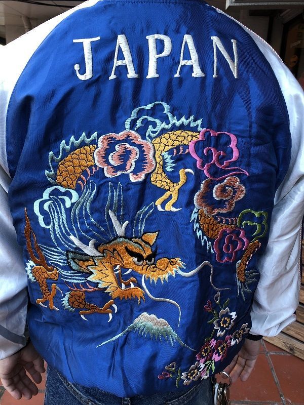 TAILOR TOYO (テーラー東洋) Mid 1950s Style Acetate Souvenir Jacket “DRAGON” ×