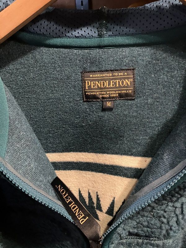 PENDLETON ボアフリースパーカー